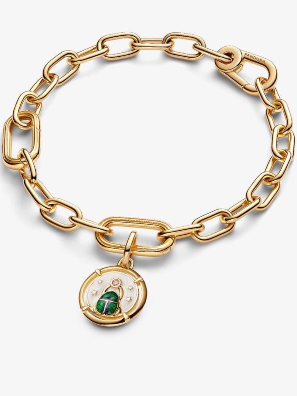 Pandora Scarab Beetle Medallion Charm - Picture 3 of 7